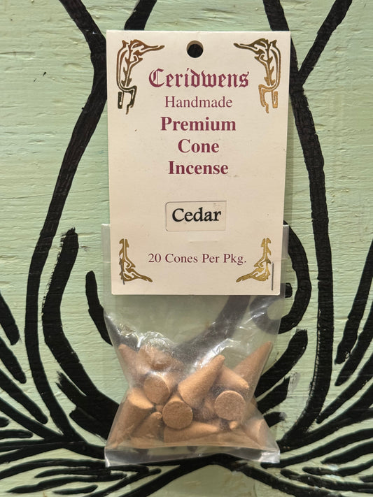 Cedar Cone Incense - Peace, Purity, Resilience