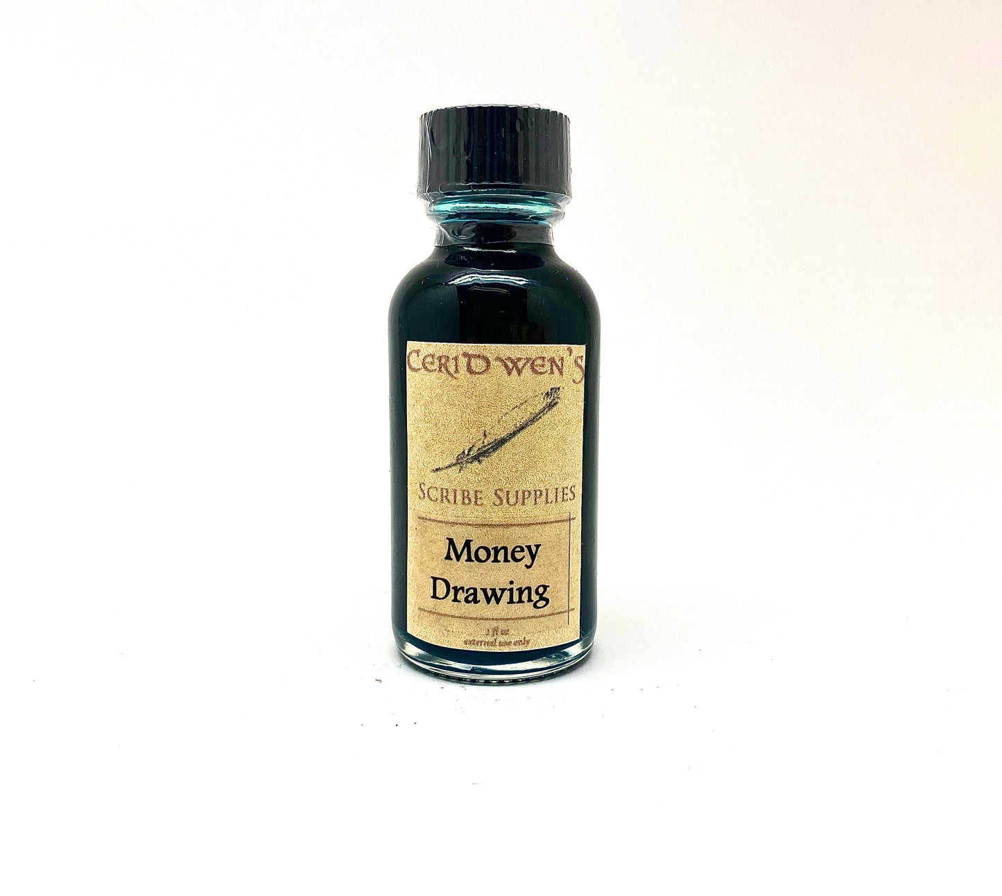 Money Drawing Magical Green Ink