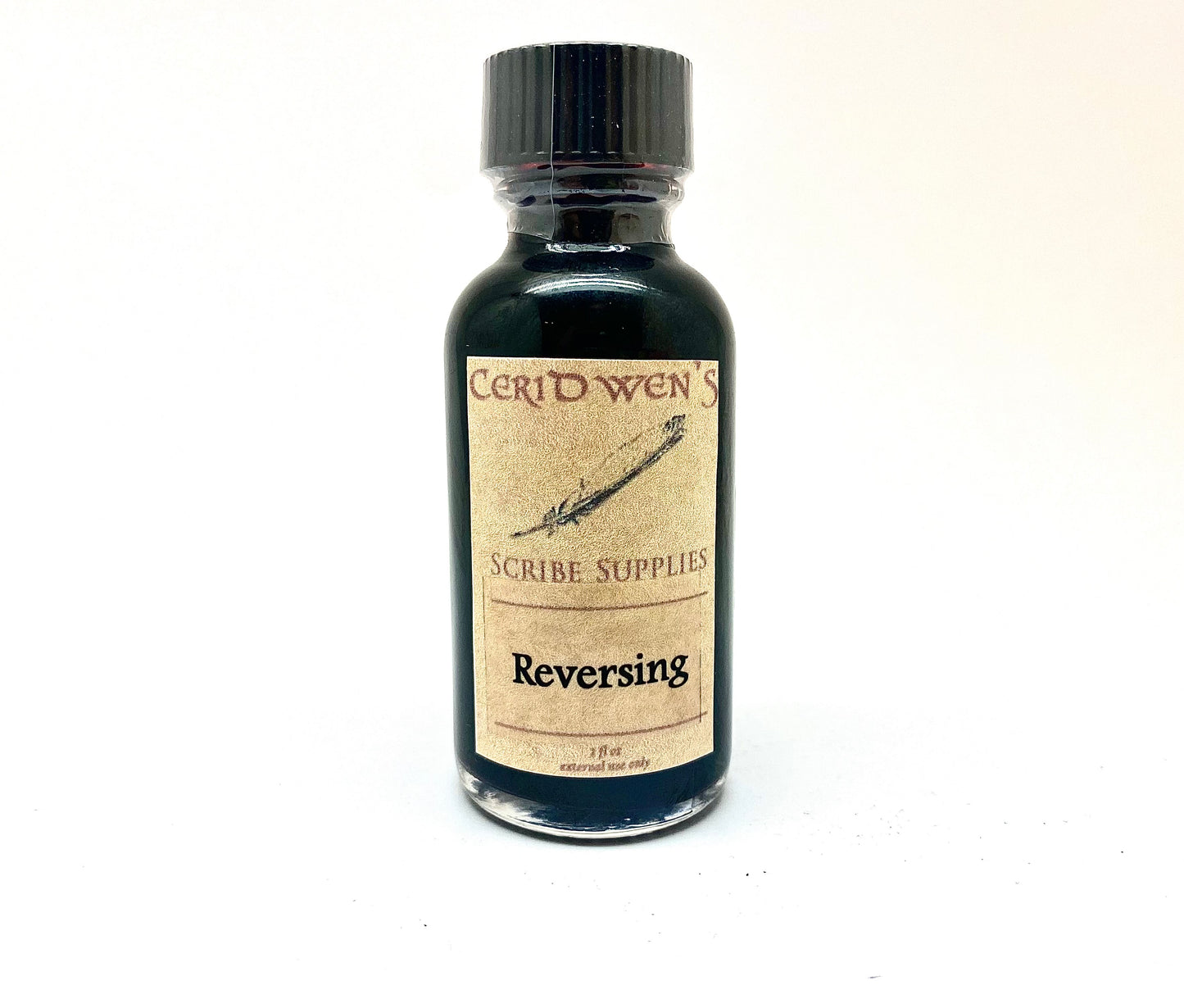 Reversing Magical Dark Red Ink