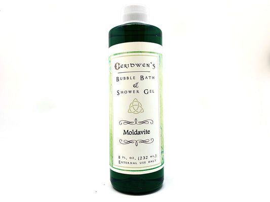Moldavite Bubble Bath and Shower Gel