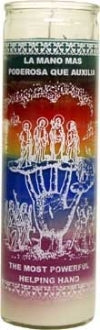 Helping Hand Candle - 7 Colors
