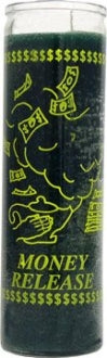 Money Release Candle - Green