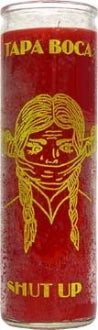 Shut Up Candle - Red