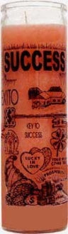 Success Candle Pink