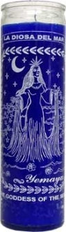 Yemaya Candle - Blue