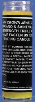 Binding Yellow Candle