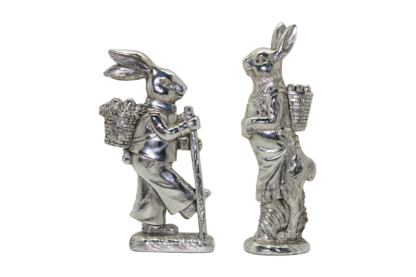 Two Metal Bunnies #1