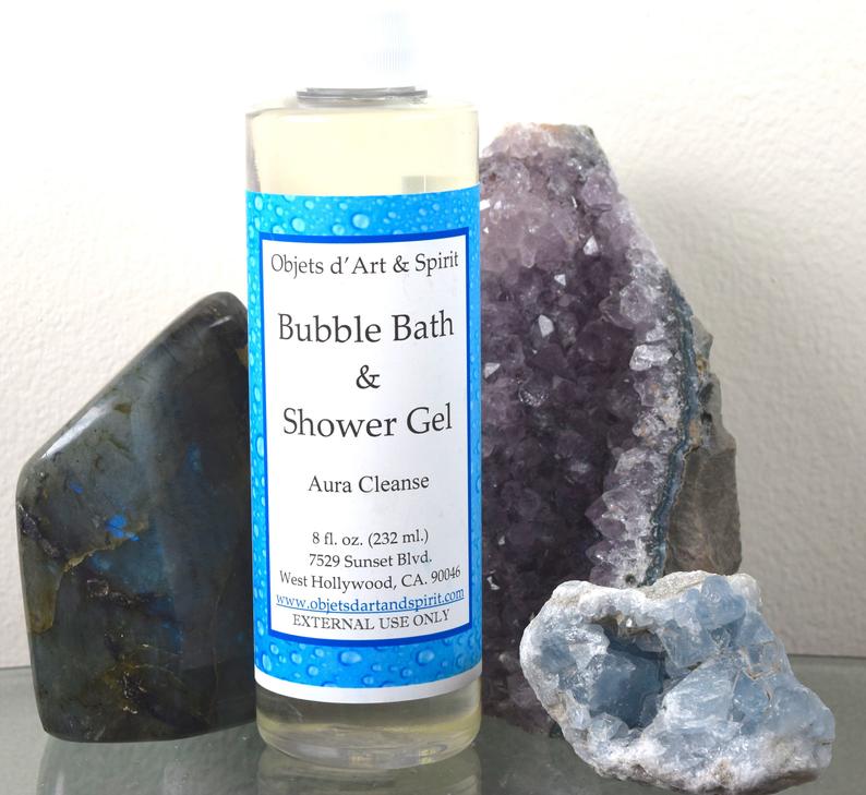Aura Cleanse Bubble Bath and Shower Gel