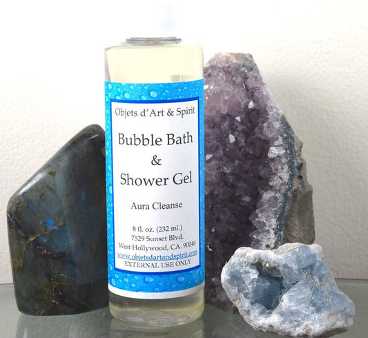 Aura Cleanse Bubble Bath and Shower Gel