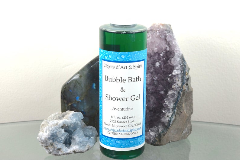 Aventurine Bubble Bath and Shower Gel