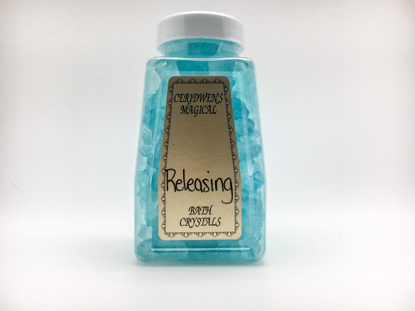 Releasing Bath Salt Crystals