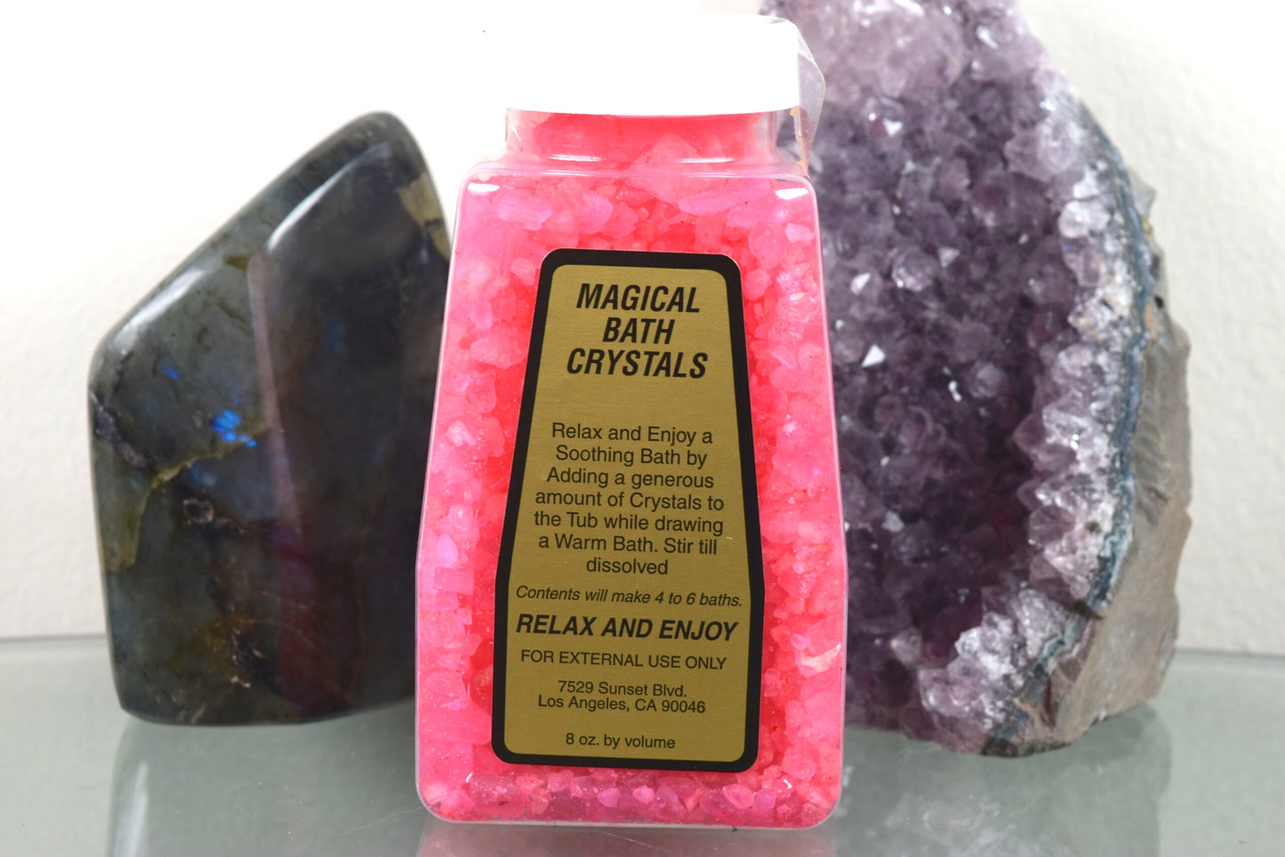 Rose Quartz Bath Salt Crystals