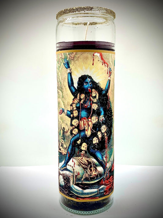 Black Kali Glitter Candle