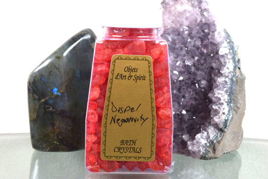 Dispel Negativity Bath Salt Crystals