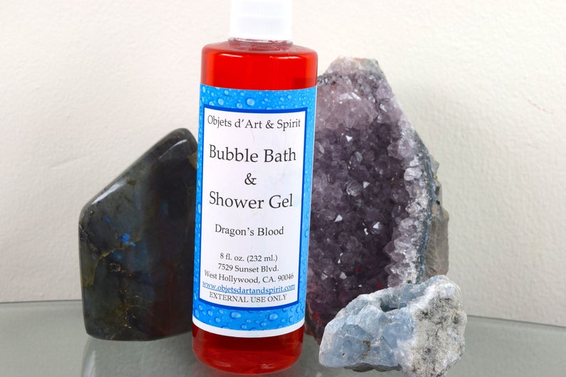 Dragon's Blood Bubble Bath and Shower Gel