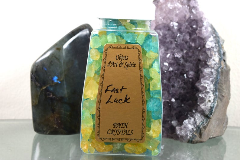 Fast Luck Bath Salt Crystals