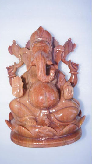 Ganesh Agate - light brown.