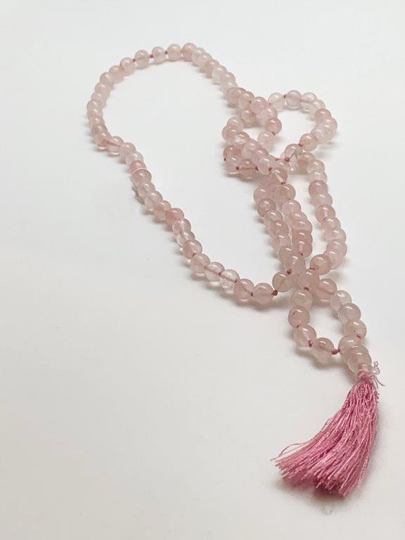 Rose Quartz Mala