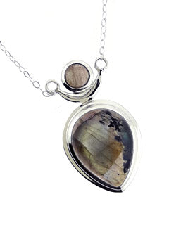 Labradorite Goddess Necklace