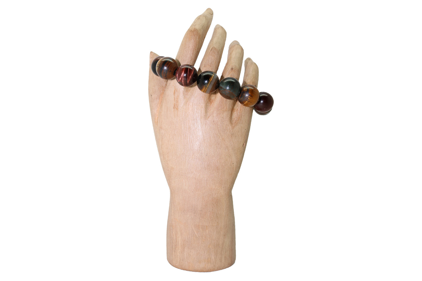 Large Bead Tigers Eye Bracelet