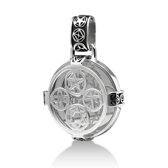 Sterling Silver Mirror Pendant