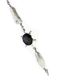 Remember the Sea Turtle and Pearl Bracelet