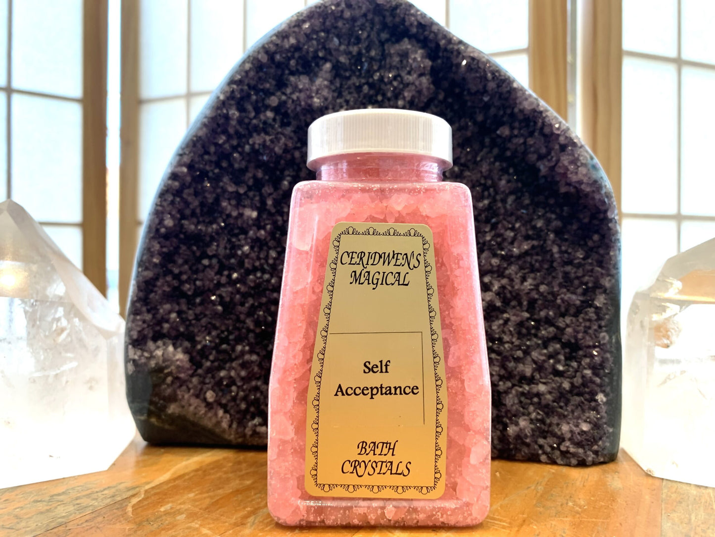 Self-Acceptance Bath Salt Crystals