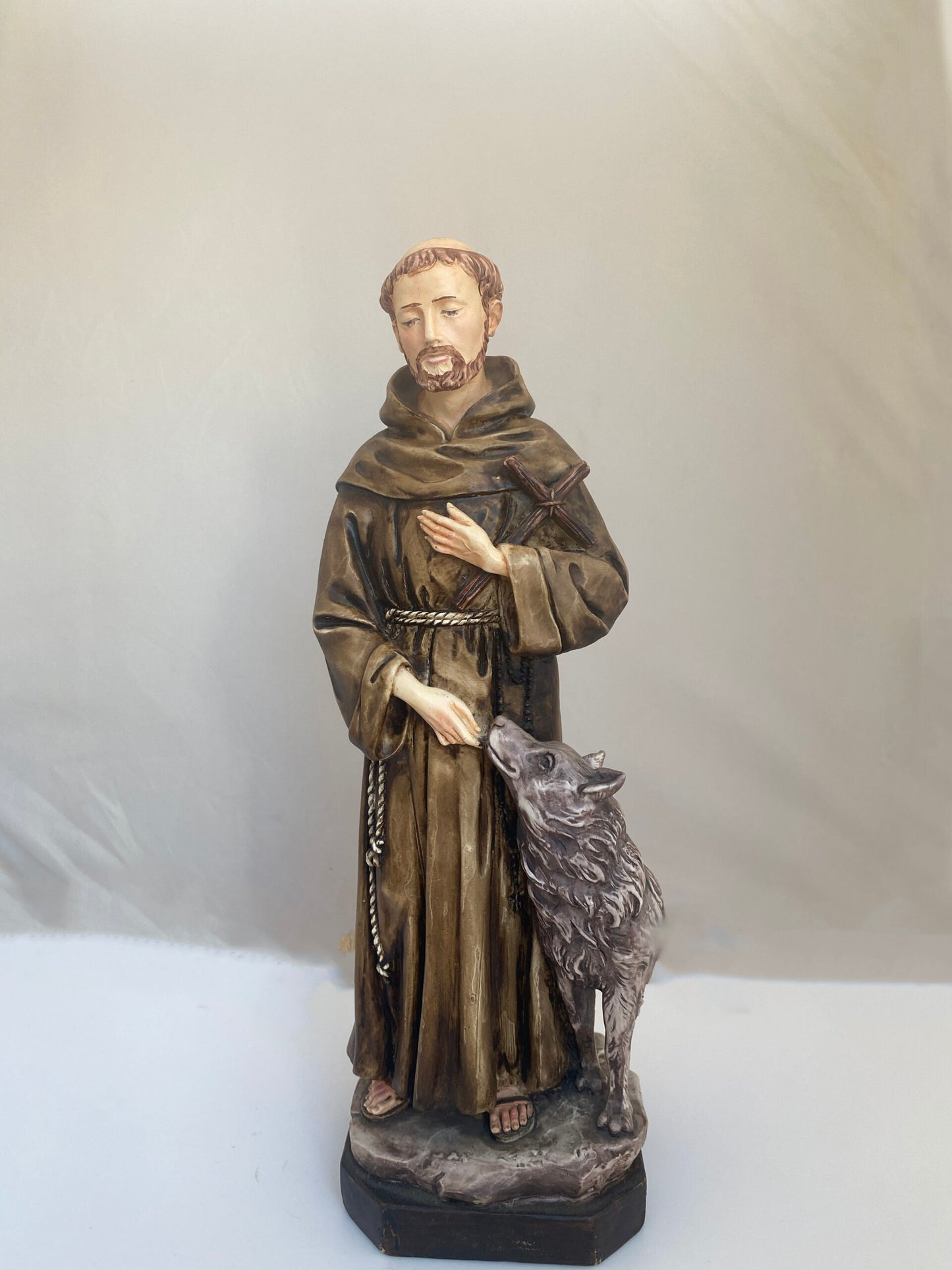 St Francis and the Wolf