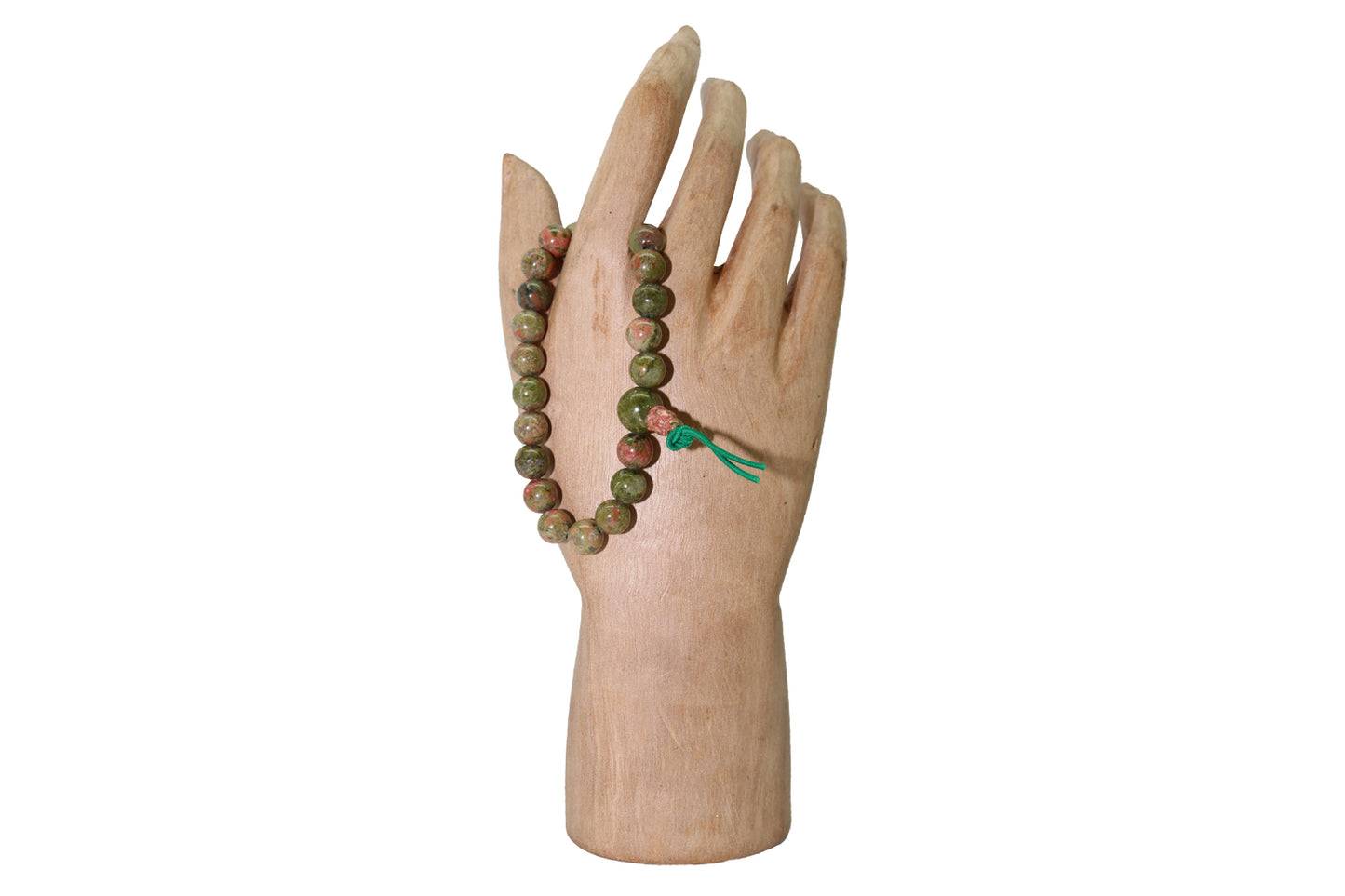 Unakite Mala Bracelet