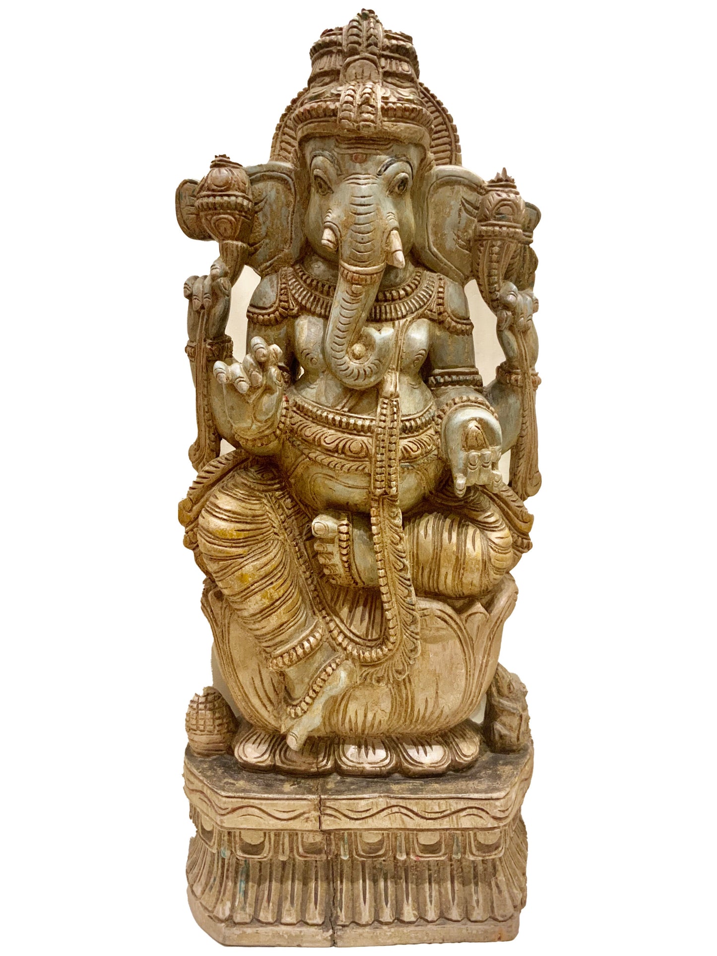 Wood Ganesh