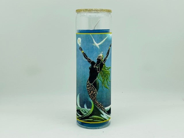 Yemaya Glitter Candle