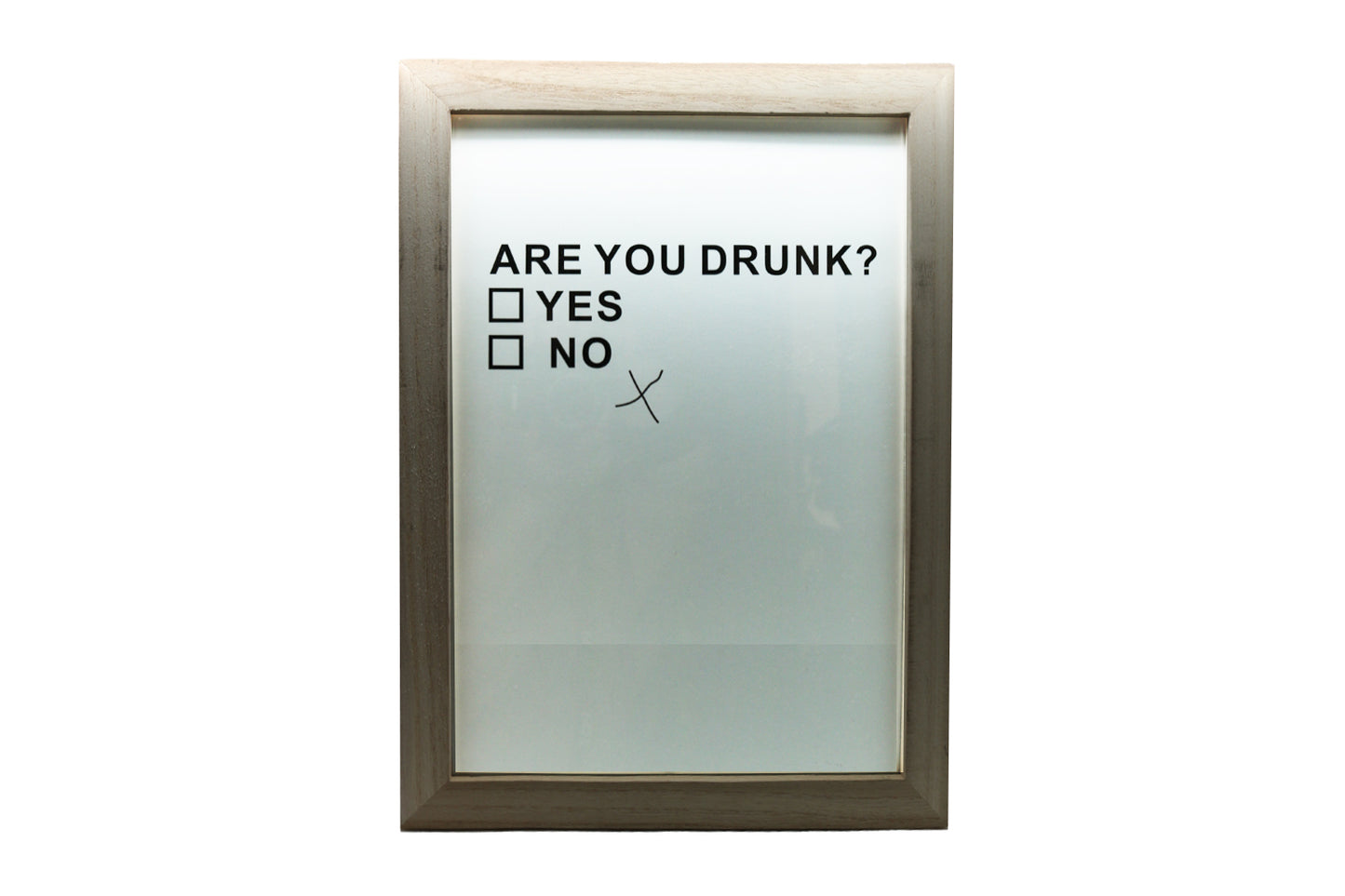 Are you Drunk? Yes or No Wall Art