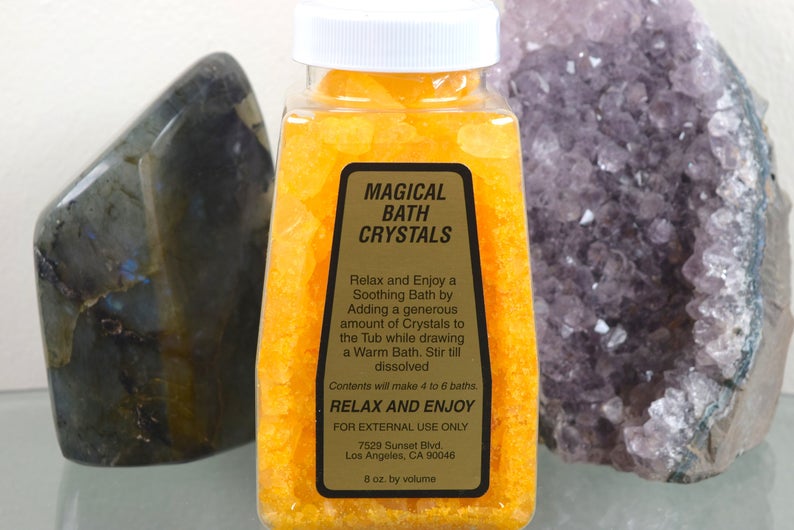 Citrine Bath Salt Crystals