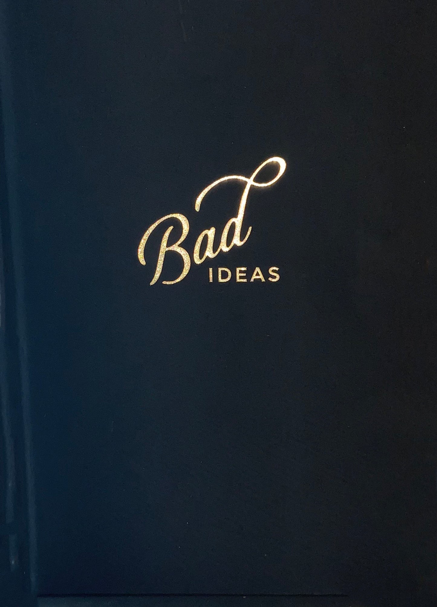 Bad Ideas Journal