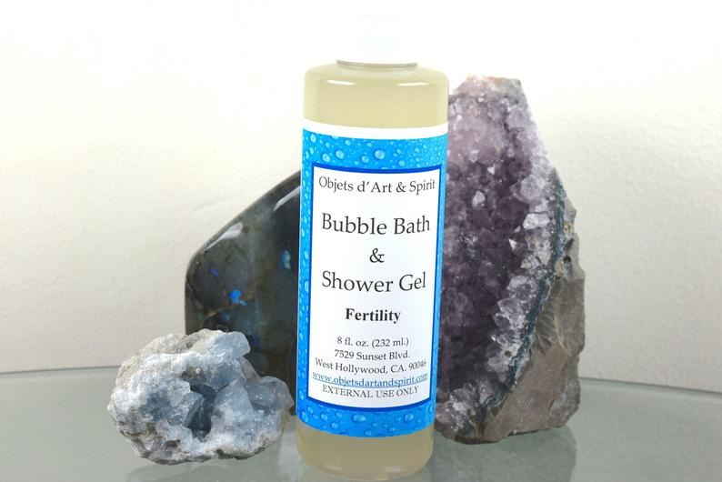 Fertility Bubble Bath and Shower Gel