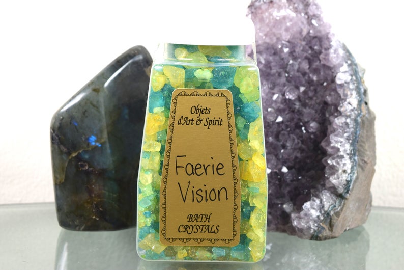 Faerie Vision Bath Salt Crystals