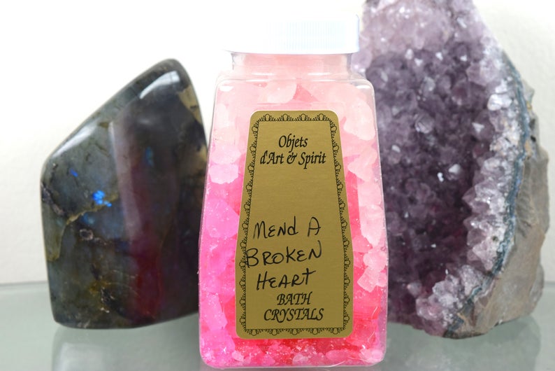 Mend a Broken Heart Bath Salt Crystals