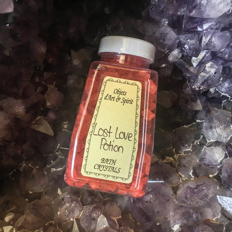 Lost Love Potion Bath Salt Crystals