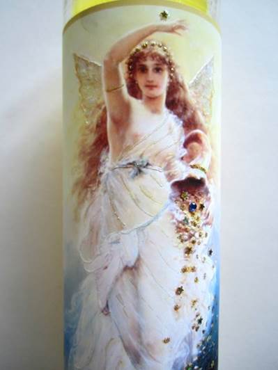 Fortuna Glitter Candle