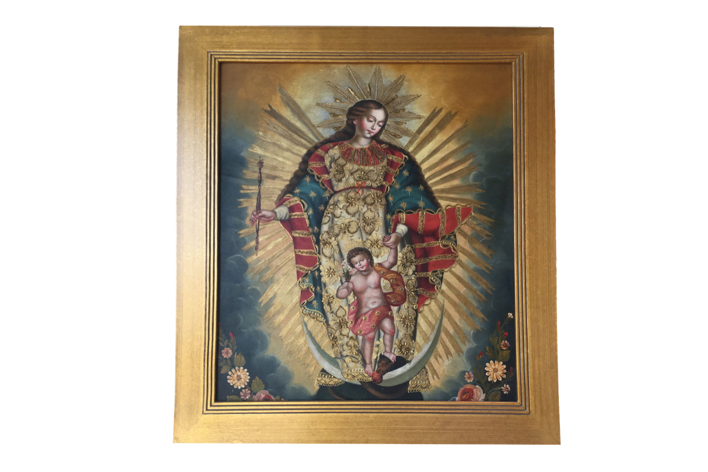 Immaculata with Child Painting