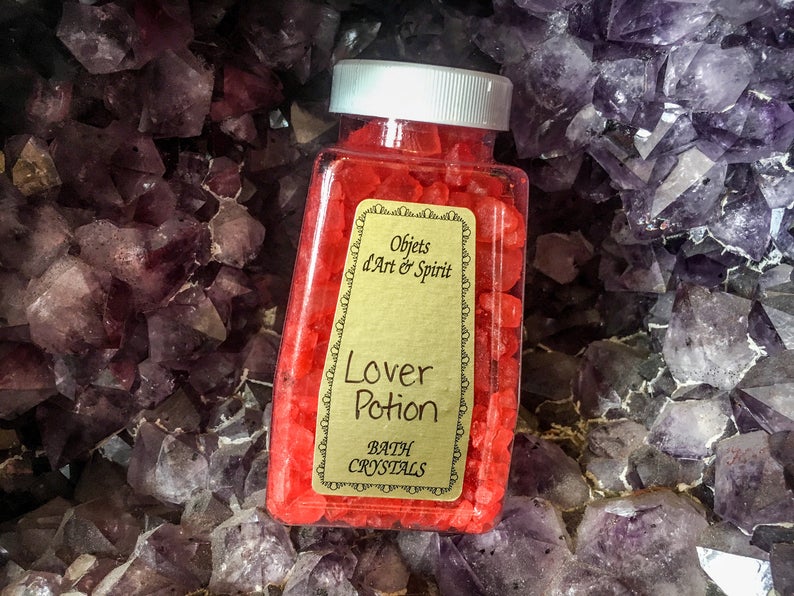 Lover Potion Bath Salt Crystals