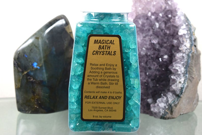 Money Drawing Bath Salt Crystals