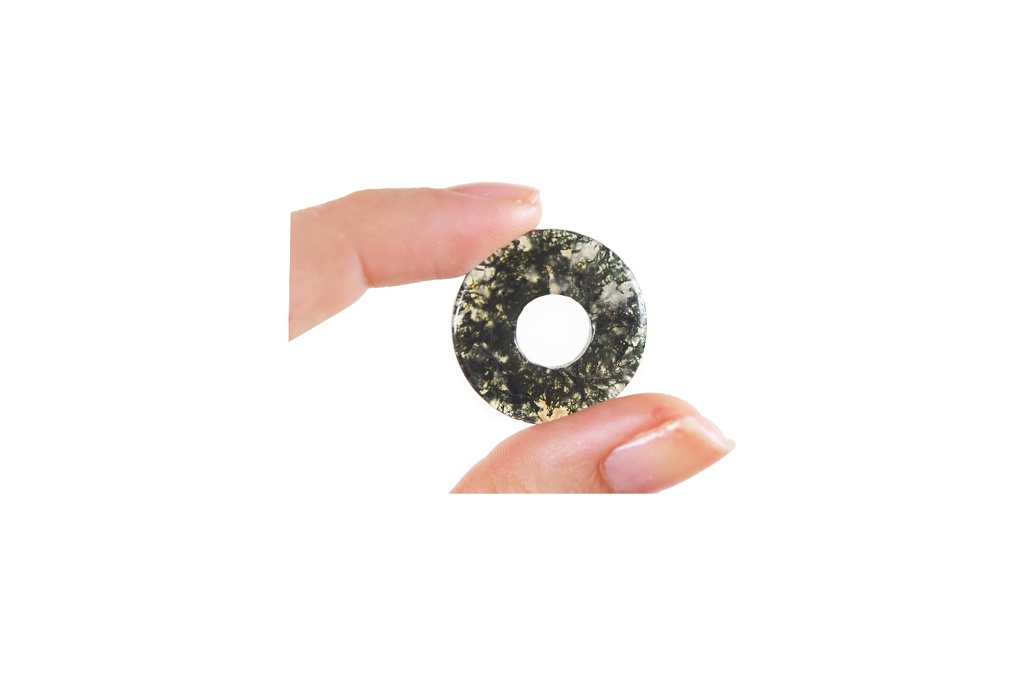 Donut - Moss Agate