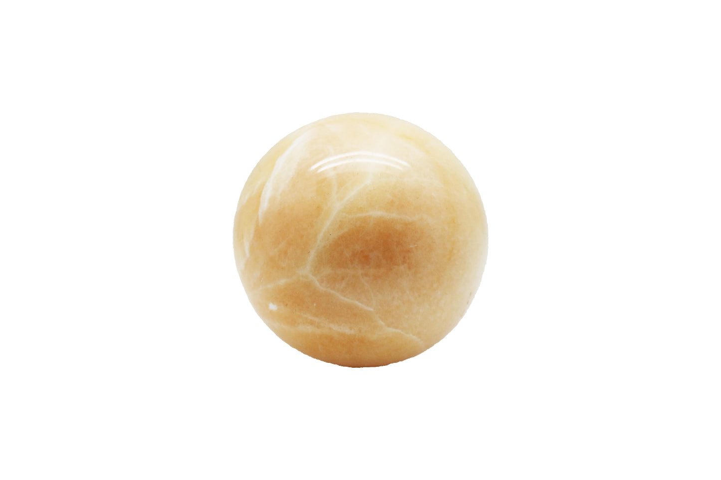 Sphere - Orange Calcite