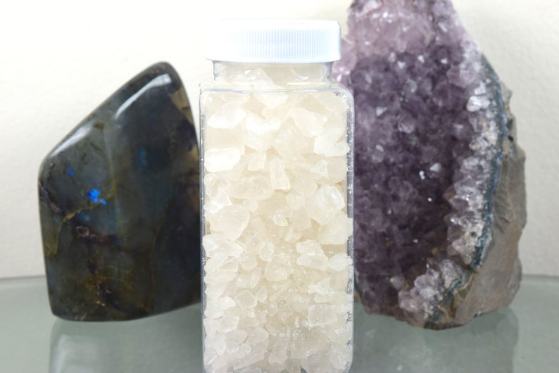 Positive Vibrations Bath Salt Crystals