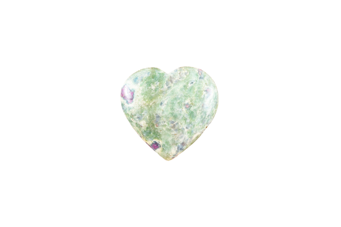 Heart - Ruby Fuchsite