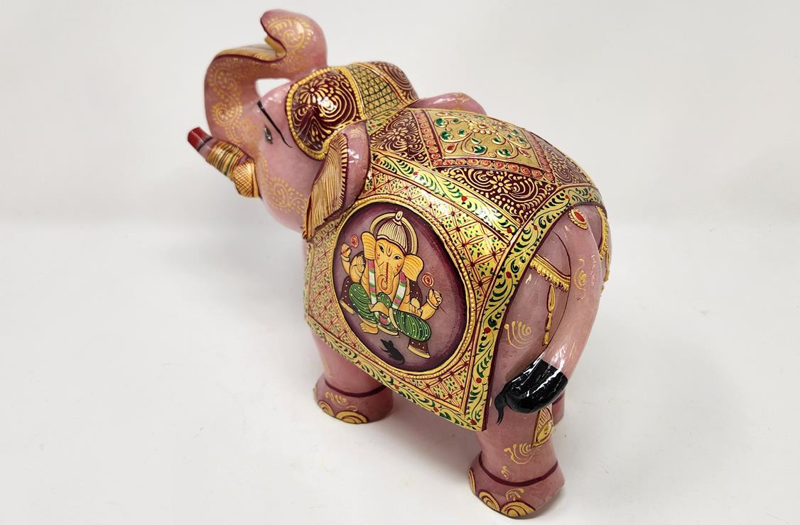 Rose Quartz Elephant - remove obstacles and brings good luck