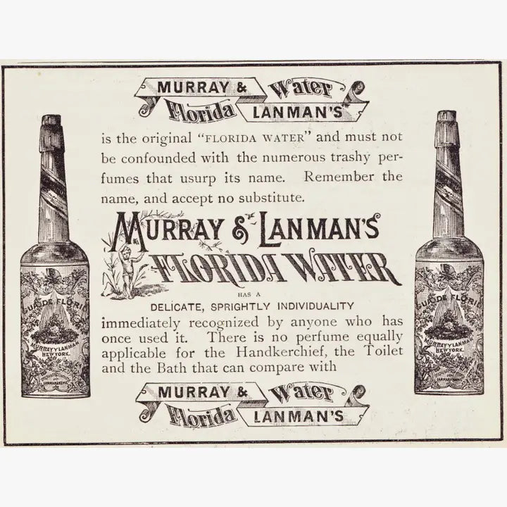 Florida Water - by Murray & Lanman - Cleanse body, spirit, mind
