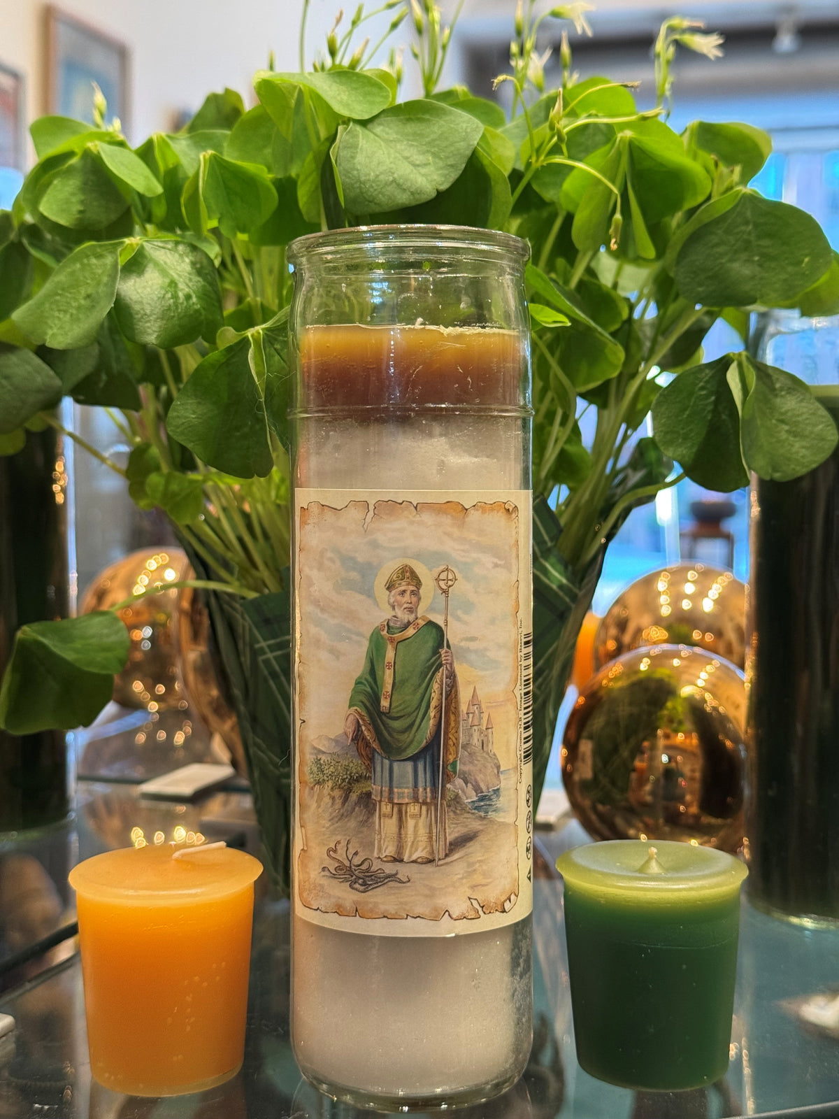 St Patrick DXM Prayer Candle