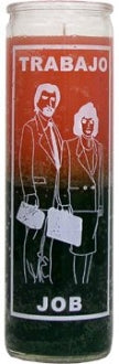 Job Trabajo Candle - Pink/Green